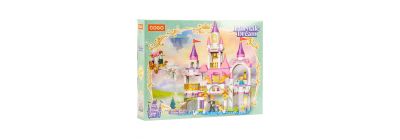 Bloques castillo multicolor