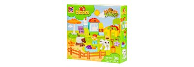 Bloques construcción 36 piezas