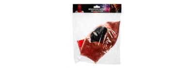 Máscara Deadpool rojo+negro
