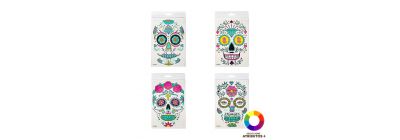 Accesorio disfraz Tatto luminoso multicolor