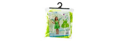 Disfraz infantil Tinker Bell verde