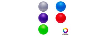 Bola plástica para yoga