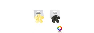 Prensa para cabello figura flor