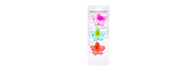 Prensa plástica diseño flor