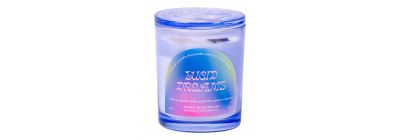 Vela peonía y cristales 283g