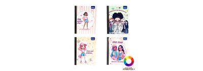 Cuaderno cosido, 100 hojas