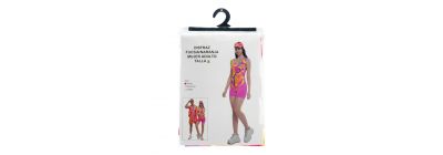 Disfraz entrenadora 80s S