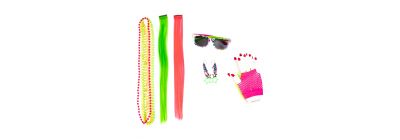 Accesorios disfraz mujer años 80