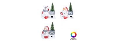 Figura cerámica árbol navideño