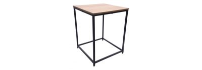 Mesa de centro madera cuadrada