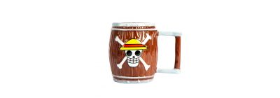 Jarra cerámica  one piece con relieve 570ml