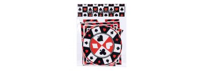 Letrero poker multicolor