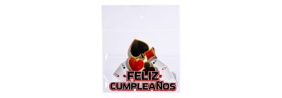 Topper papel estilo póker