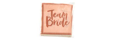 Servilletas Team Bride 20und