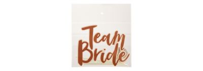 Topper decorativo Team Bride