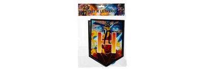 Letrero Mortal Kombat cumpleaños