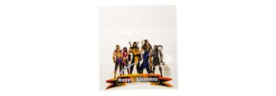 Topper Mortal Kombat cumpleaños