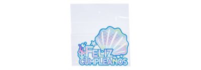 Topper cumpleaños concha