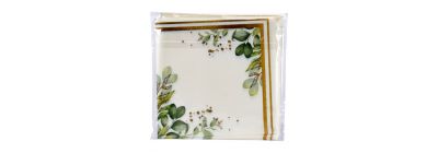 Servilletas estampado ramas