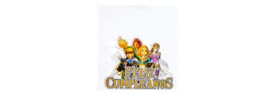 Topper para postres Zelda