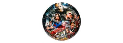 Plato estampado Halloween
