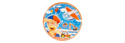 Plato tamaño 8und blippi