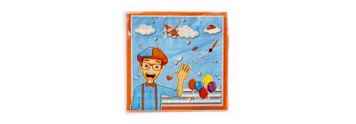 Paquete de 20 servilletas blippi