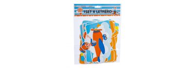 Letrero decorativo blippi