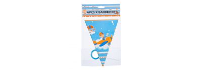 Paquete de 6 banderines blippi