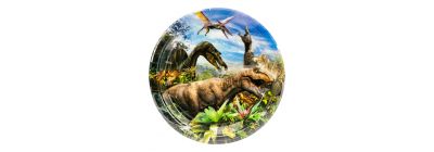 Plato de dinosaurios