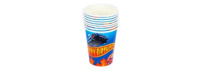 Vasos Hot Wheels 8und