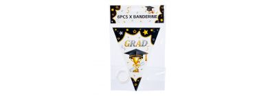 Banderines decoración graduación