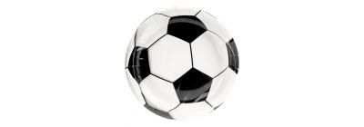 Plato decorativo fútbol