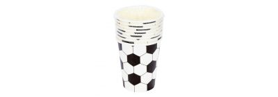 Vasos estampados fútbol