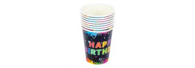 Vasos 'Happy Birthday'