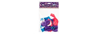 Globos set x10 multicolor 