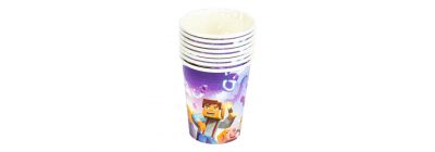 Vasos Minecraft cartón