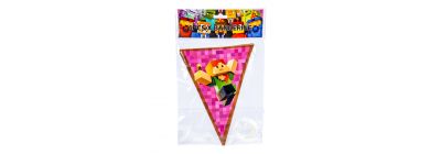 Banderines Minecraft multicolor