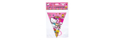 Banderines Hello Kitty multicolor