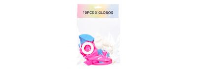 Globo látex estampado 10und surtido