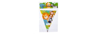 Banderín selva multicolor