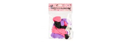 Globos Kuromi-Melody multicolor