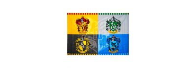 Fondo tela Harry Potter multicolor