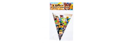 Banderín Roblox cumpleaños