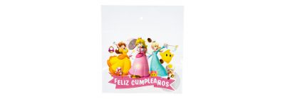 Topper Princesa Peach multicolor