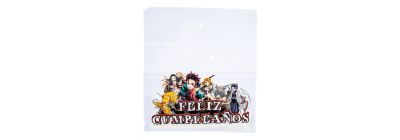 Topper Demon Slayer cumpleaños