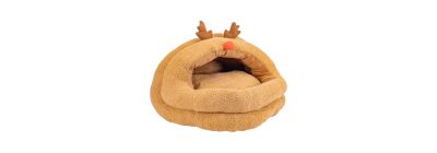 Cama navideña para mascota