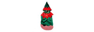 Traje mascota duende navideño