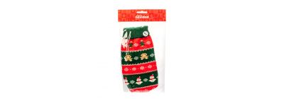 Abrigo navideño para mascota S