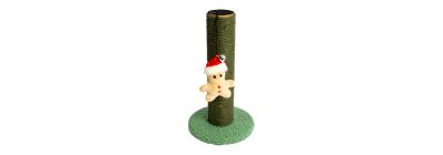 Rascador navideño compacto